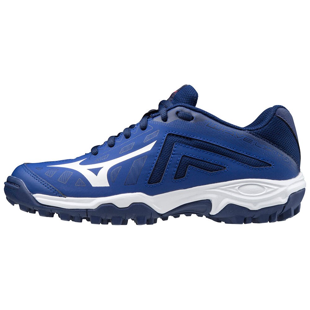 Zapatos De Hockey Mizuno Wave Lynx Para Hombre Azules/Blancos 0672145-CA